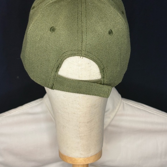 Green Embroidered Cap - Picture 3 of 4